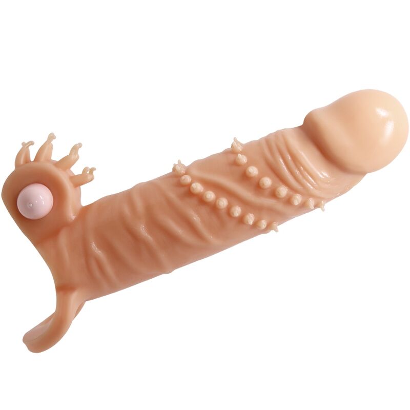 PRETTY LOVE - CONNOR PENIS SLEEVE + FLESH CLITORIS STIMULATOR