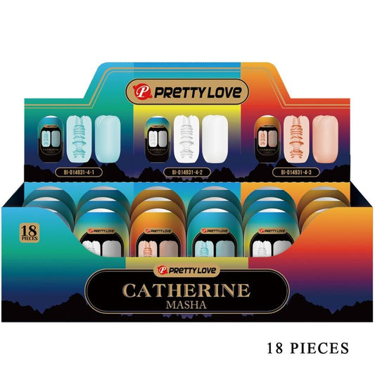 PRETTY LOVE - MASHA PACK 18 DIFFERENT MEN'S MASCRUBATORS