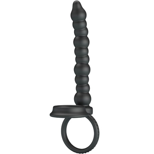 PRETTY LOVE - DILLION BLACK DOUBLE PENETRATION RING