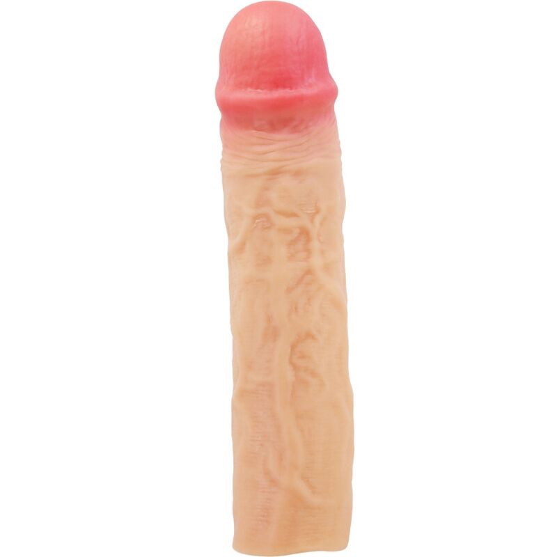 PRETTY LOVE - DEREK PENIS SLEEVE WITH 3 INCH FLESH EXTENSION
