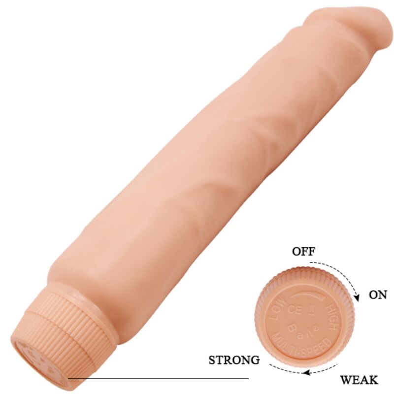 BAILE - JACK VIBRATOR REALISTIC 26 CM FLESH