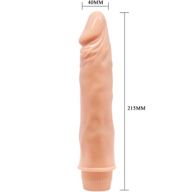 BAILE - REALISTIC DWARF VIBRATOR 21 CM FLESH