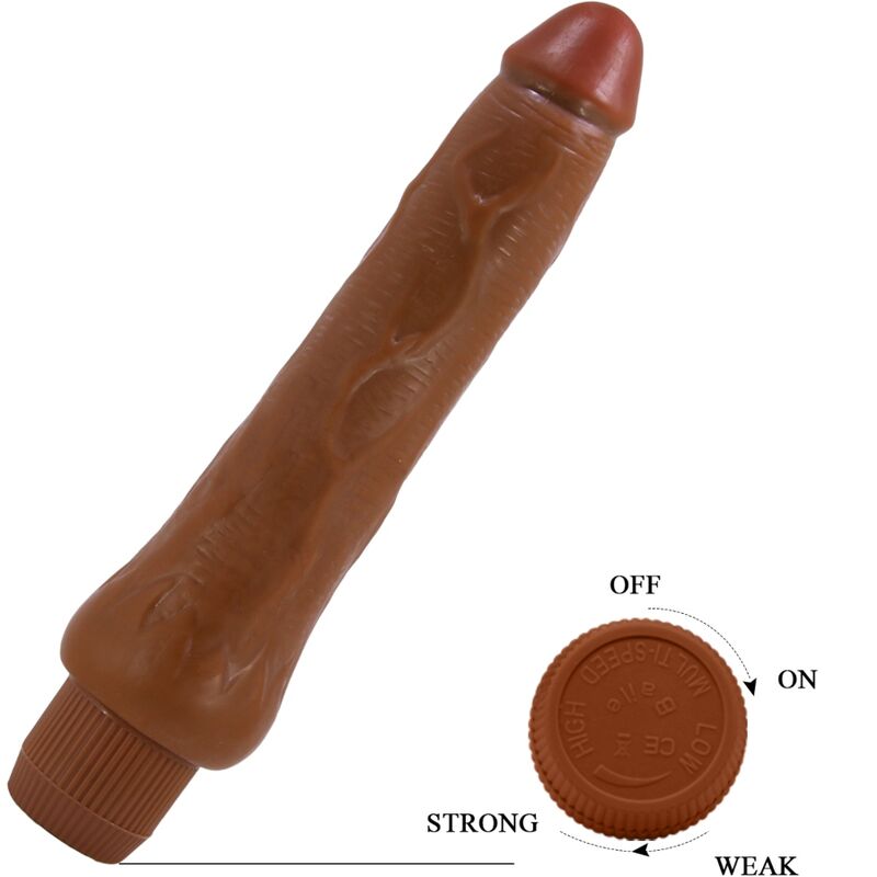 BAILE - REALISTIC DRYAD VIBRATOR 25 CM MULATUS