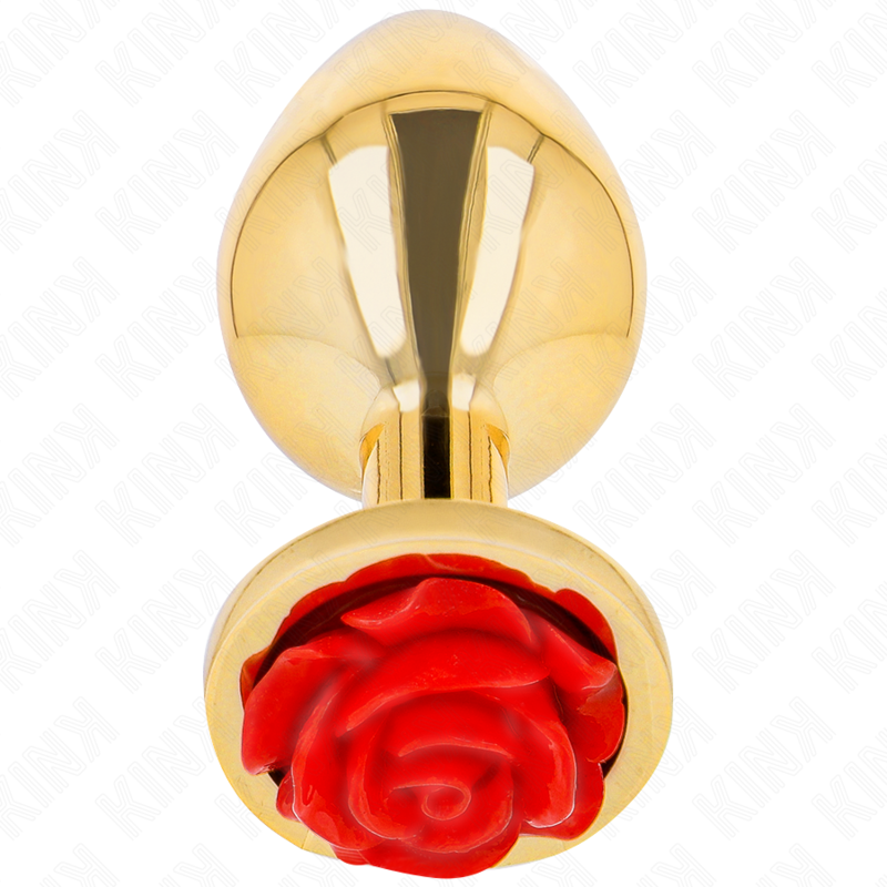KINK - RED ROSE GOLD ANAL PLUG SIZE S