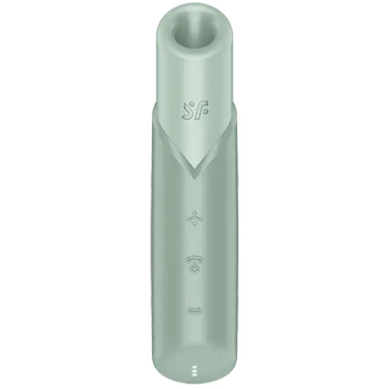 SATISFYER - NAUGHTY KISS WAVE AQUAMARINE CLITORIS STIMULATOR