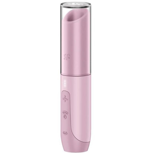 SATISFYER - SECRET KISS WAVE PINK CLITORIS STIMULATOR