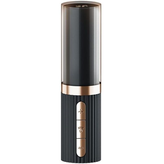 SATISFYER - KISS WAVE PRO 2 CLITORAL STIMULATOR GARNET / BLACK