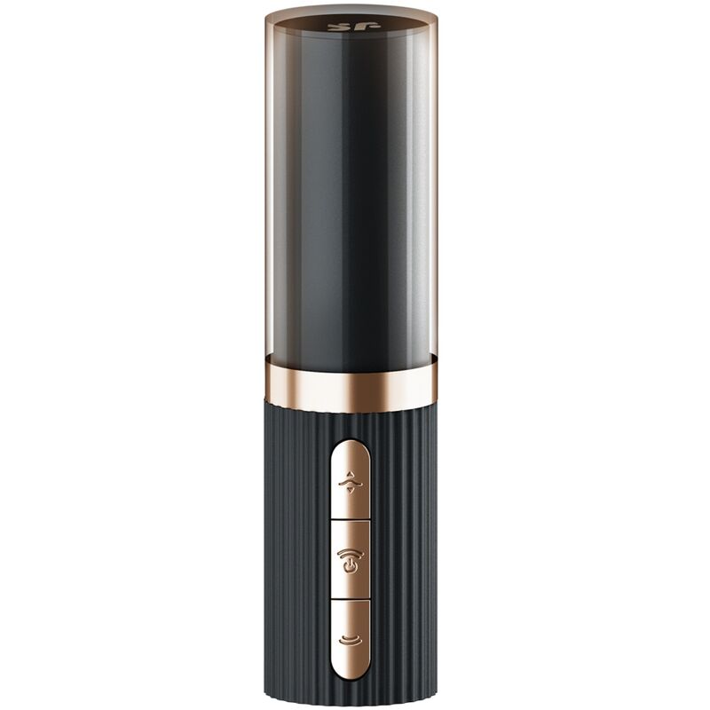 SATISFYER - KISS WAVE PRO 2 CLITORAL STIMULATOR GARNET / BLACK