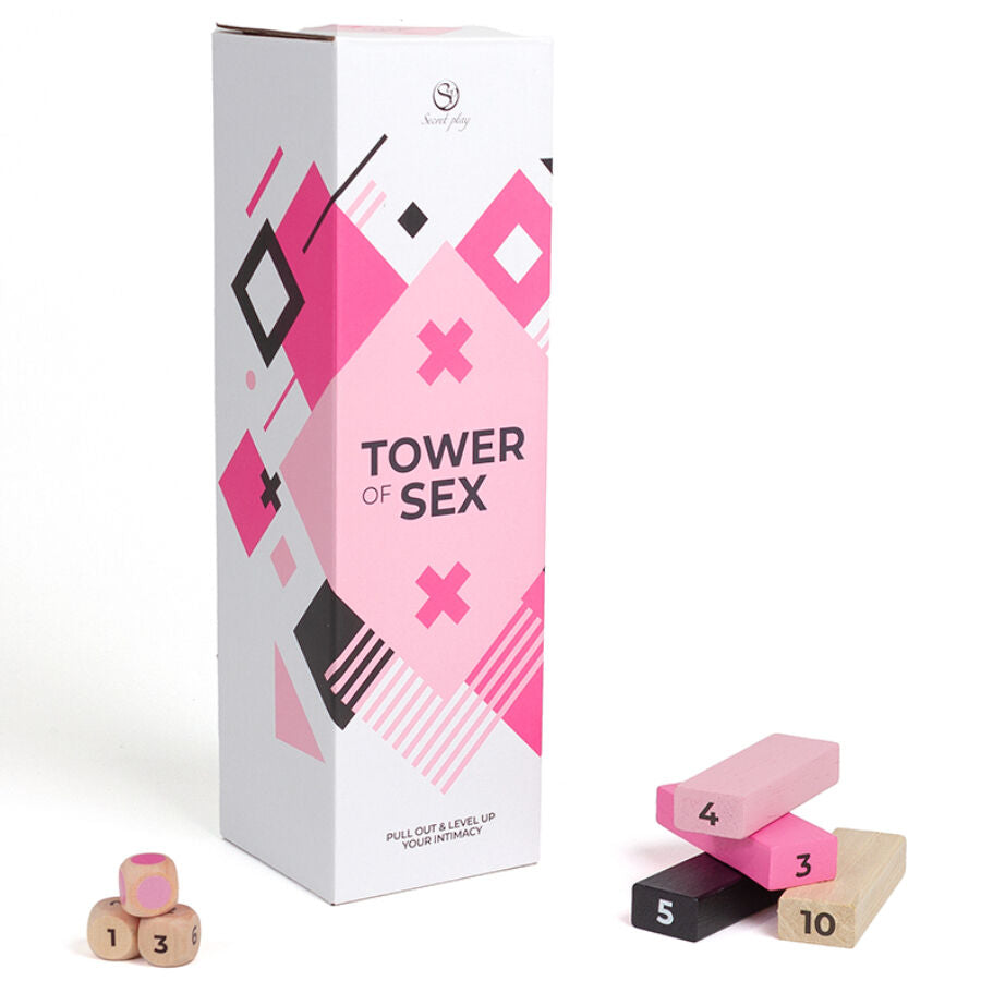 SECRETPLAY - WOODEN GAME THE SEX TOWER