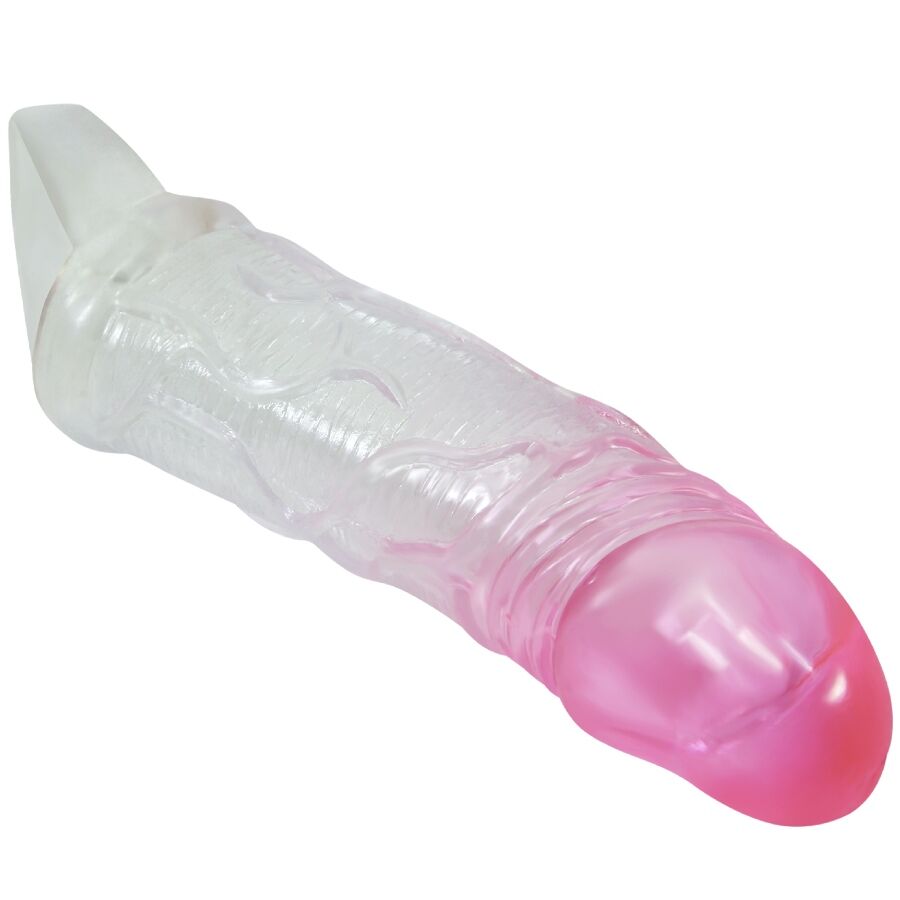 PRETTY LOVE - ODES 2 CM REALISTIC PINK PENIS ENLARGEMENT SHEATH