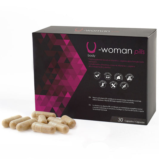 500 COSMETICS - U-WOMAN INCREASES FEMININE LIBIDO - 30 CAPSULES