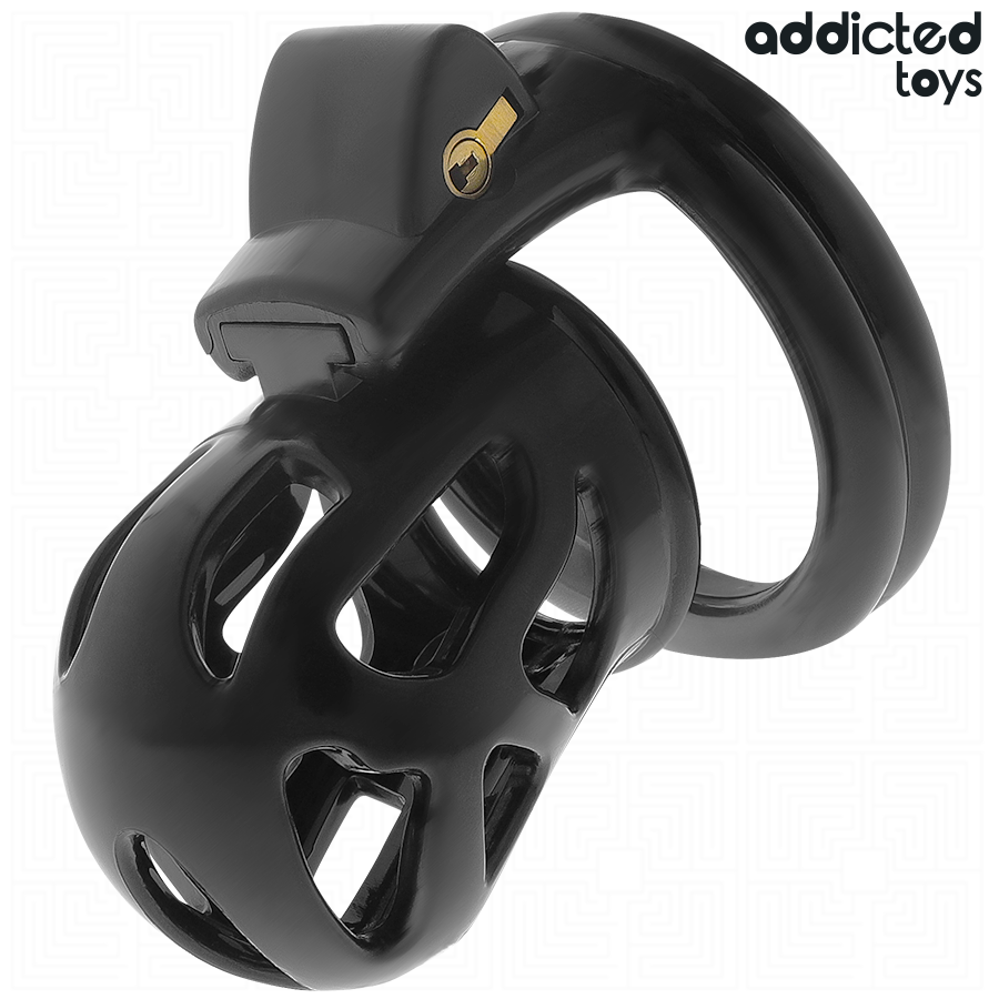 ADDICTED TOYS LOCKED - CAGE À PÉNIS SILENCIEUSE 7,5 CM