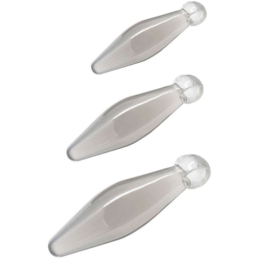 TOYJOY - JEU ANAL FINGER RIMMER 3 PIÈCES TRANSPARENT