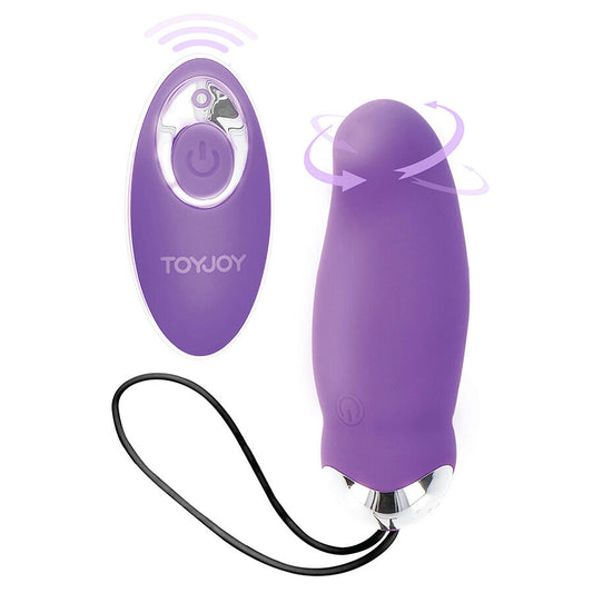 TOYJOY - HAPPINESS MY ORGASM EGGSPLODE VIBRATEUR VIOLET TÉLÉCOMMANDE
