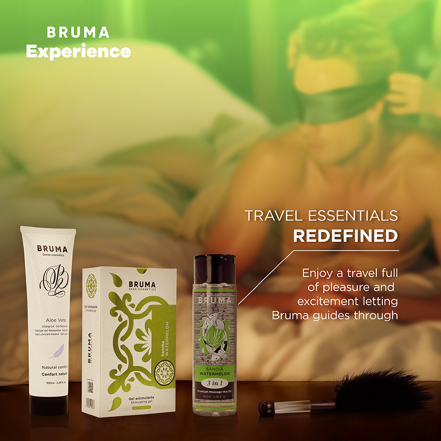 BRUMA XPERIENCE - KIT TENTATION PASTÈQUE DOUCE AVEC AMPLIFICATEUR D'ORGASME