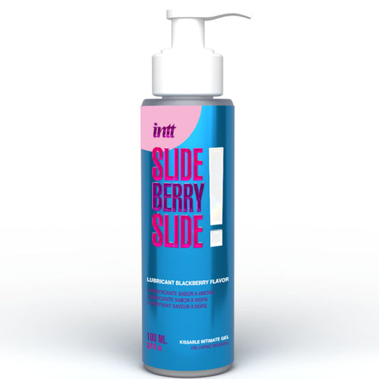 INTT RELEASES - LUBRIFIANT INTIME À BASE D'EAU KISSABLE SAVEUR MÛRE 100 ML