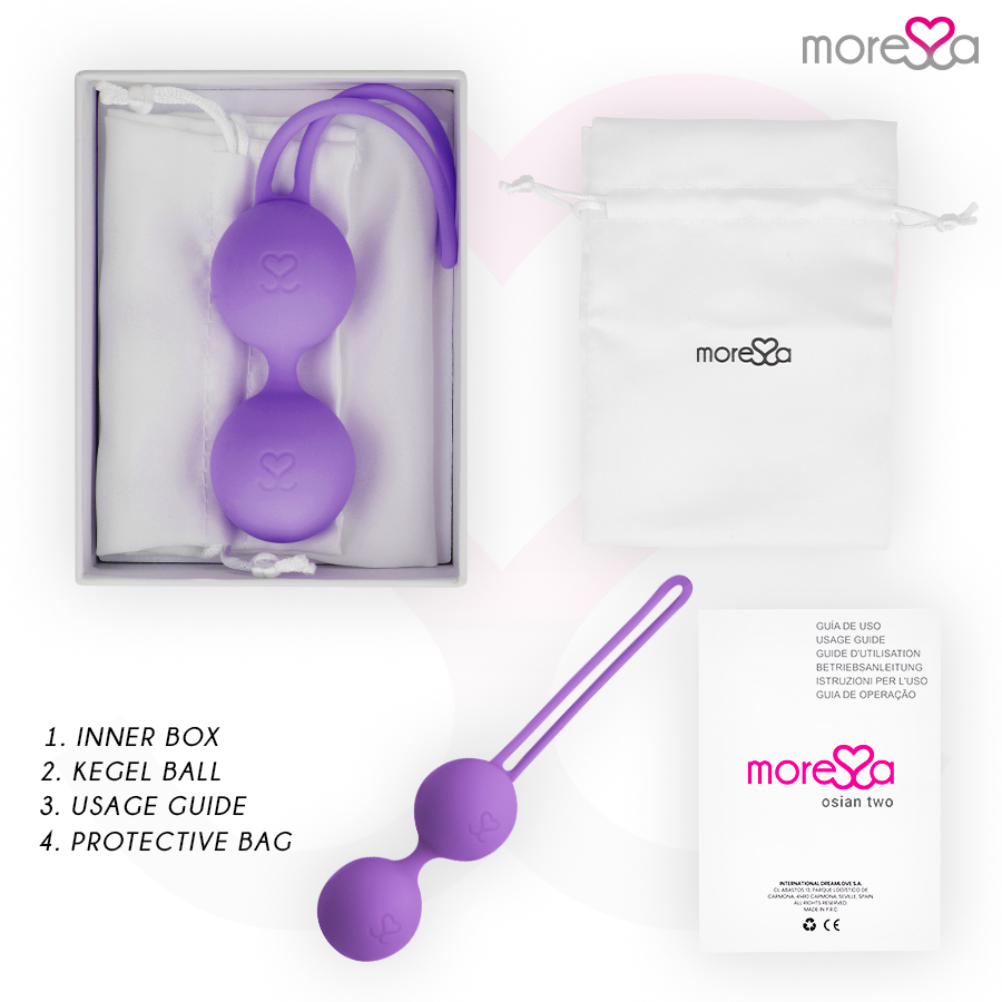 MORESSA - OSIAN TWO SILICONE LILAC PREMIUM