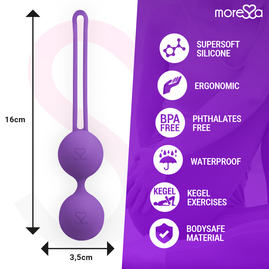 MORESSA - OSIAN TWO SILICONE LILAC PREMIUM