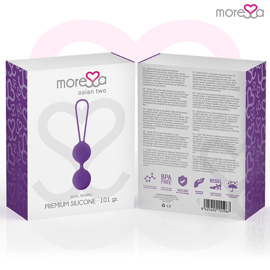MORESSA - OSIAN TWO SILICONE LILAC PREMIUM