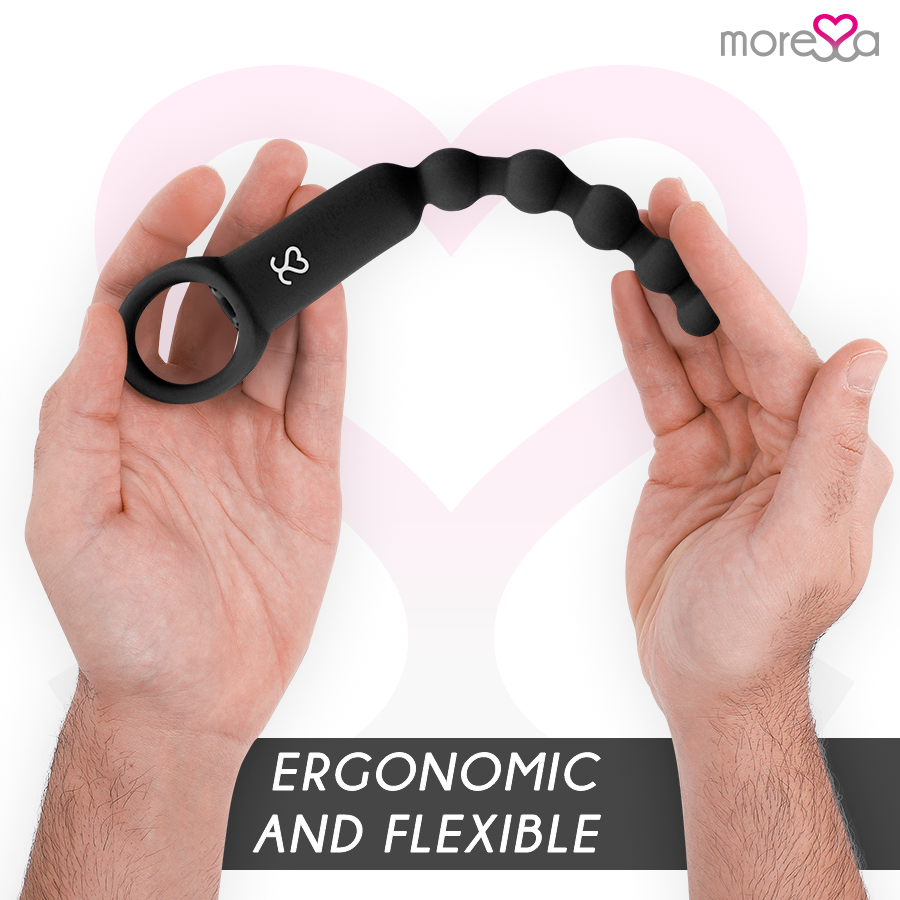 MORESSA - RONIE TÉLÉCOMMANDE NOIR PLAISIR ANAL