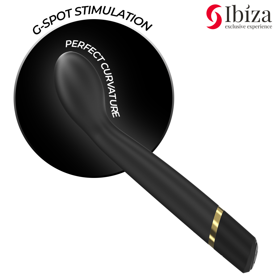 IBIZA - VIBRATEUR POINT G 10 VIBRATIONS RECHARGEABLE