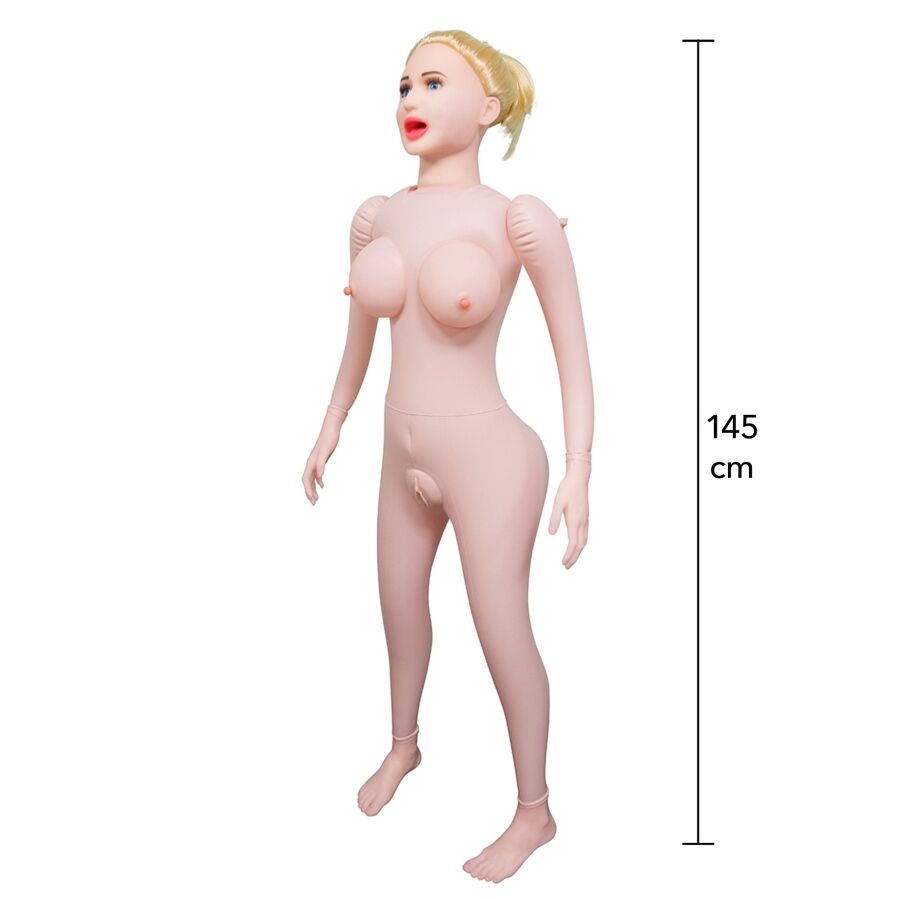 HIDDEN DESIRE - LUSTY LOLA POUPÉE GONFLABLE 145 CM