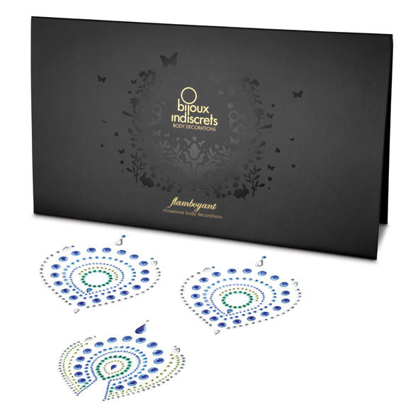JOYERÍA - INDISCRETA AZUL Y VERDE EXTRAVAGANTES