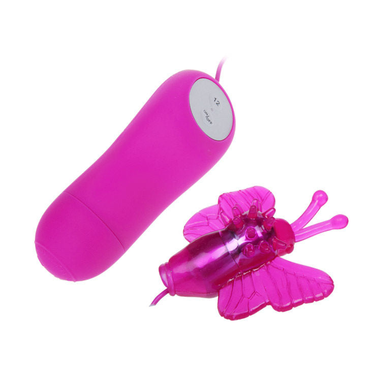 BAILE - SECRET CUTE BUTTERFLY STIMULATOR VIBRATOR 12V