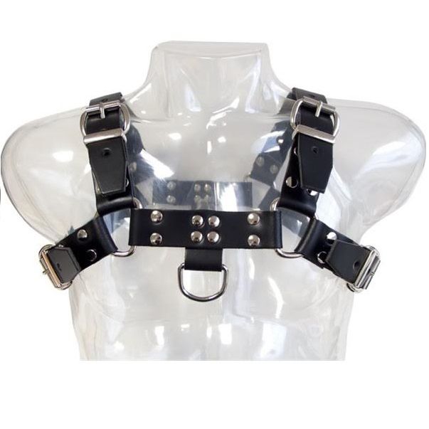 LEATHER BODY - CHAIN HARNESS III 