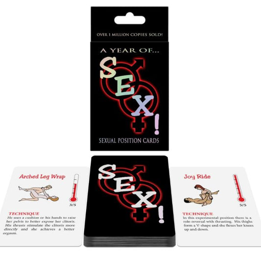 KHEPER GAMES - SEX POSITION CARDS ONE YEAR OF... SEX!