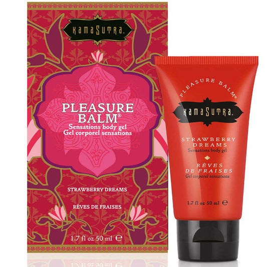 KAMASUTRA - STRAWBERRY DREAMS FLAVOR STIMULATING PLEASURE BALM 50ML