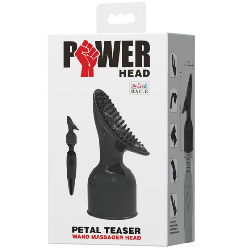 BAILE - INTERCHANGEABLE HEAD FOR CLITORAL STIMULATION MASSAGER