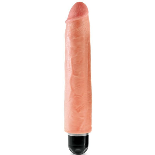 KING COCK - REALISTIC RIGID VIBRATOR 25.4 CM NATURAL