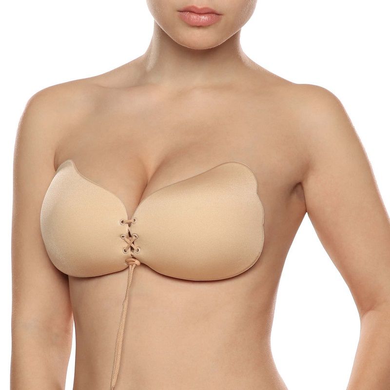 BYE-BRA - LACE-IT REINFORCEMENT TPUSH-UP BEIGE CUP B