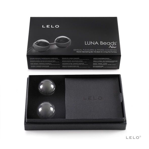 LELO - LUNA BEADS BLACK KEGEL BALLS