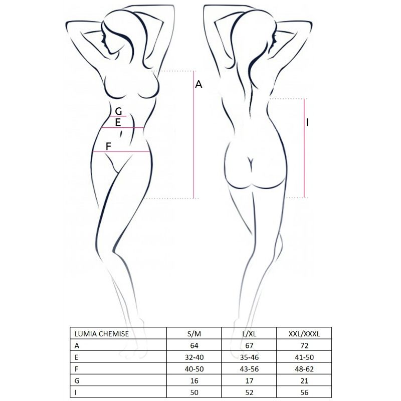 PASSION - WOMEN'S BLACK LUMIA SHIRT SIZE S/M