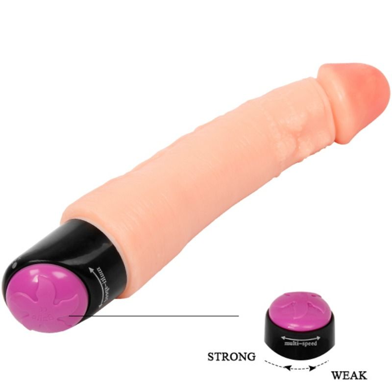 BAILE - 25 CM FLEXIBLE REALISTIC VIBRATOR