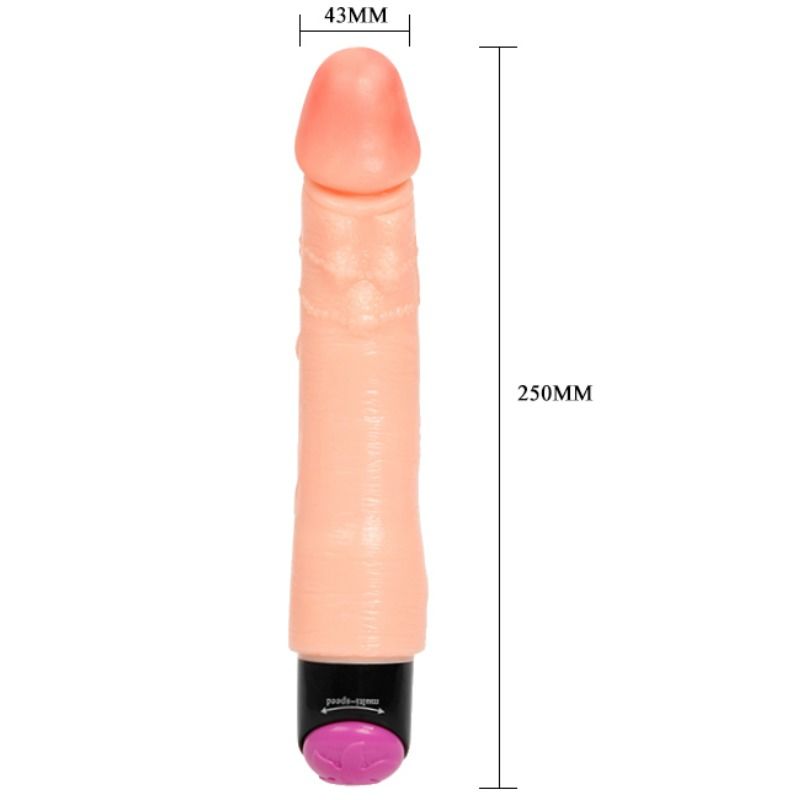 BAILE - 25 CM FLEXIBLE REALISTIC VIBRATOR