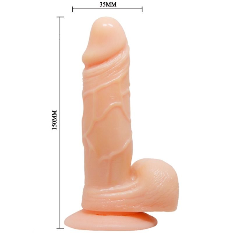BAILE - PREMIUM REALISTIC DONG NATURAL REALISTIC DILDO