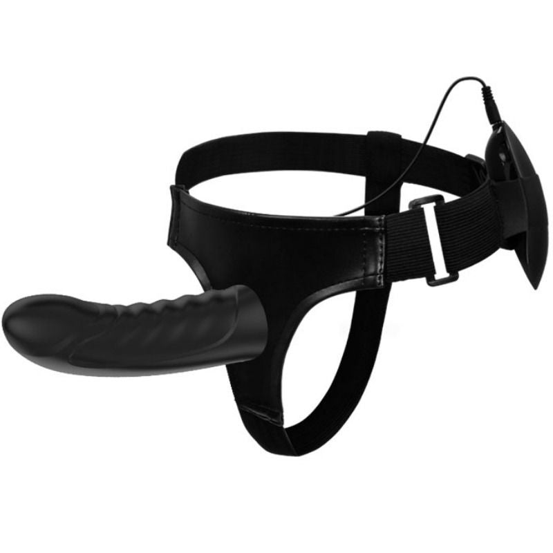 PRETTY LOVE - MARVIN STRAP WITH VIBRATION AND HOLLOW DILDO