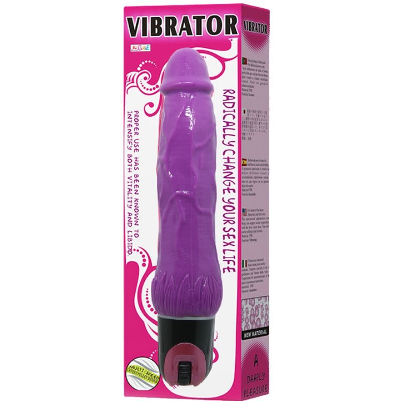 BAILE - DAAPLY PLEASURE PURPLE MULTI-SPEED VIBRATOR