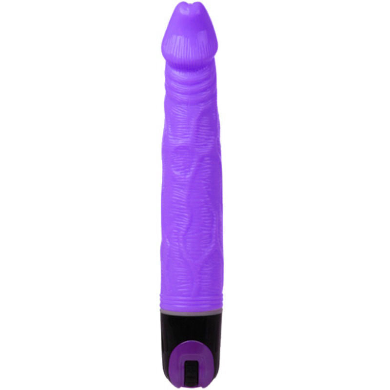 BAILE - 21.5 CM MULTI-SPEED VIBRATOR PURPLE