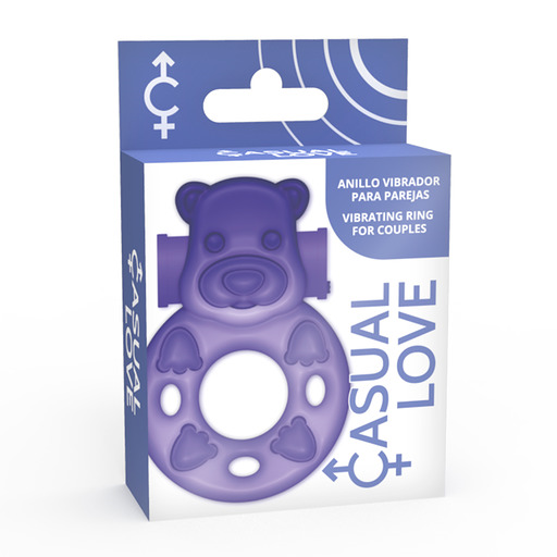 CASUAL LOVE - VIBRATOR RING 26 LILAC BUNNY