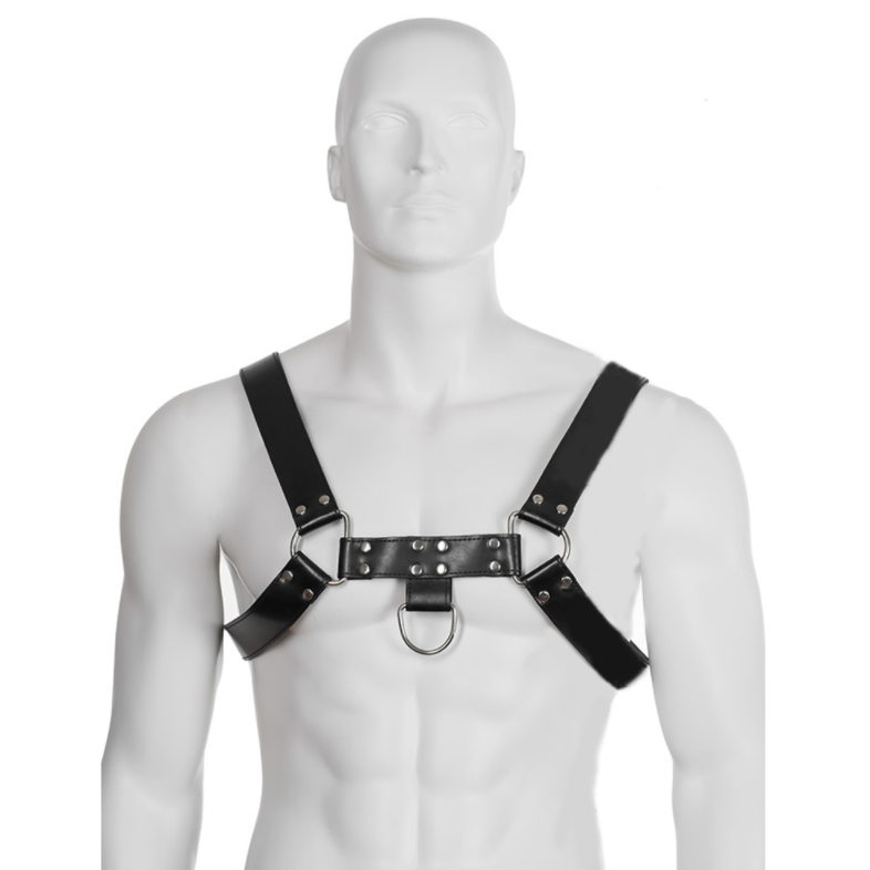 LEATHER BODY - CHAIN HARNESS III 