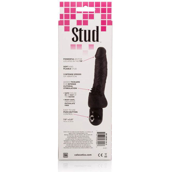 CALEXOTICS - BLACK POWER STUD CLITERRIFIC VIBRATOR