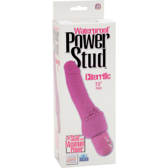 CALEXOTICS - PINK POWER STUD CLITERRIFIC VIBRATOR