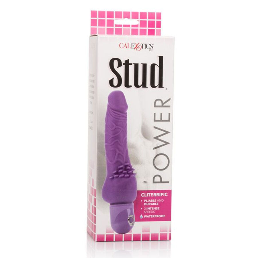 CALEXOTICS - VIOLET POWER STUD CLITERRIFIC VIBRATOR