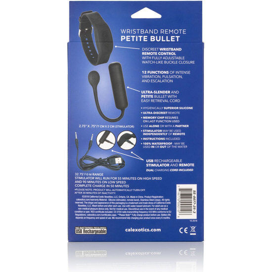CALEXOTICS - SMALL BULLET REMOTE CONTROL BRACELET