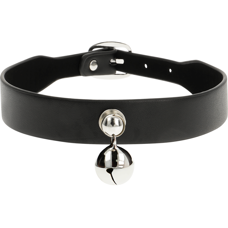 COQUETTE CHIC DESIRE - WOMEN'S VEGAN LEATHER NECKLACE RATTLE ACCESSORY