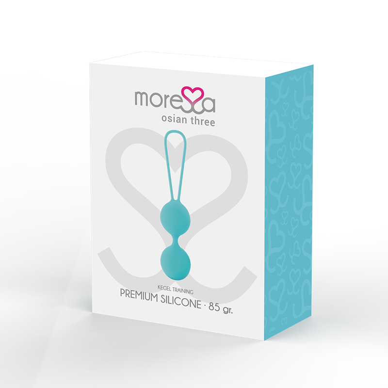 MORESSA - OSIAN THREE SILICONE TURQUOISE PREMIUM